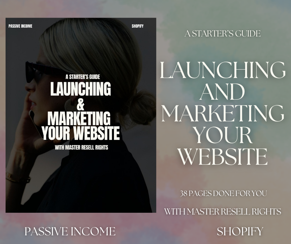 A Starter's Guide To Launching & Marketing Your Website