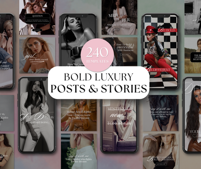 240 Bold Luxury Social Media