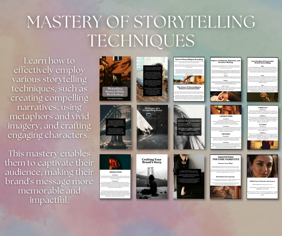 Elevate Your Brand Through the Art of Storytelling: The Essential Workshop eBook